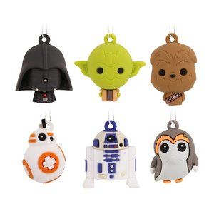 Hallmark Star Wars Mini Christmas Ornaments - Set of 6